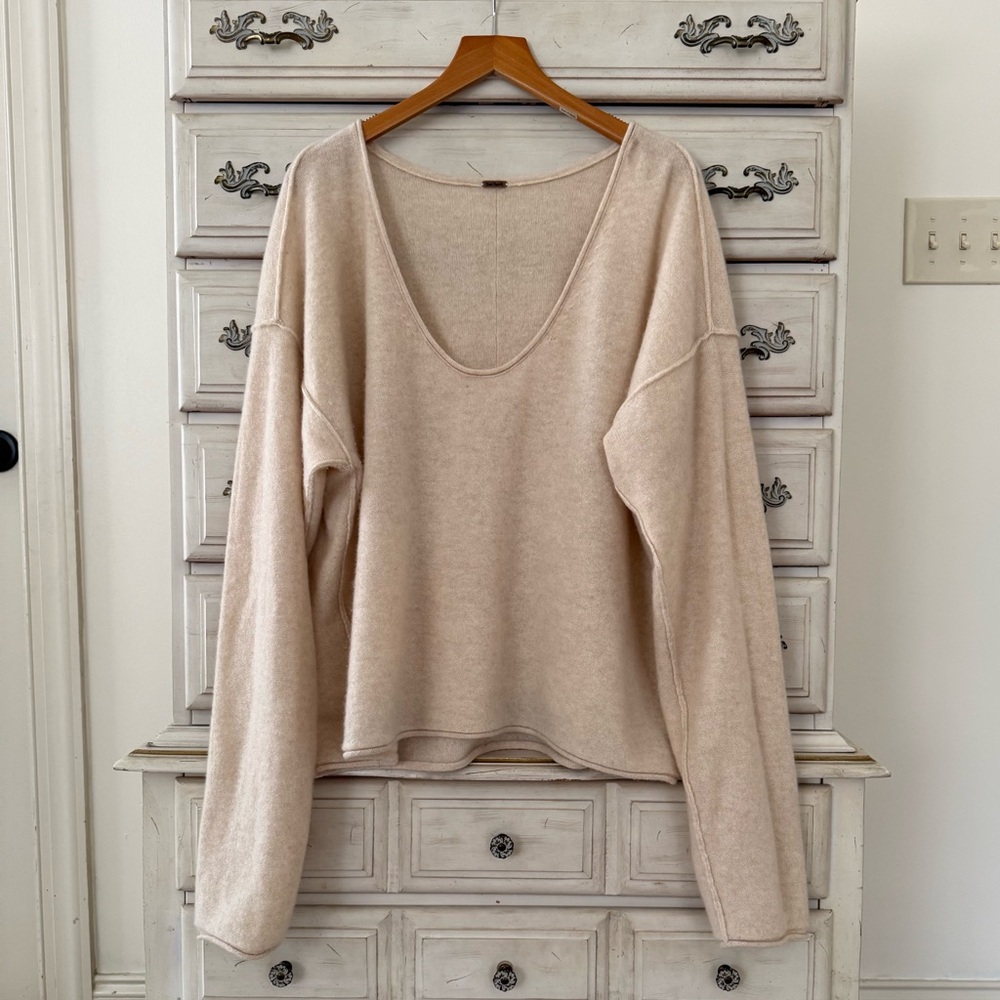 Free People Forever Cashmere Silk Sweater - Picture 3 of 5
